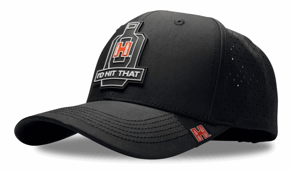 Black baseball cap with 'I'd Hit That' logo