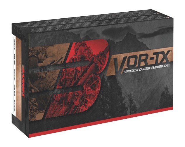 VOR-TX centerfire cartridges ammunition box packaging