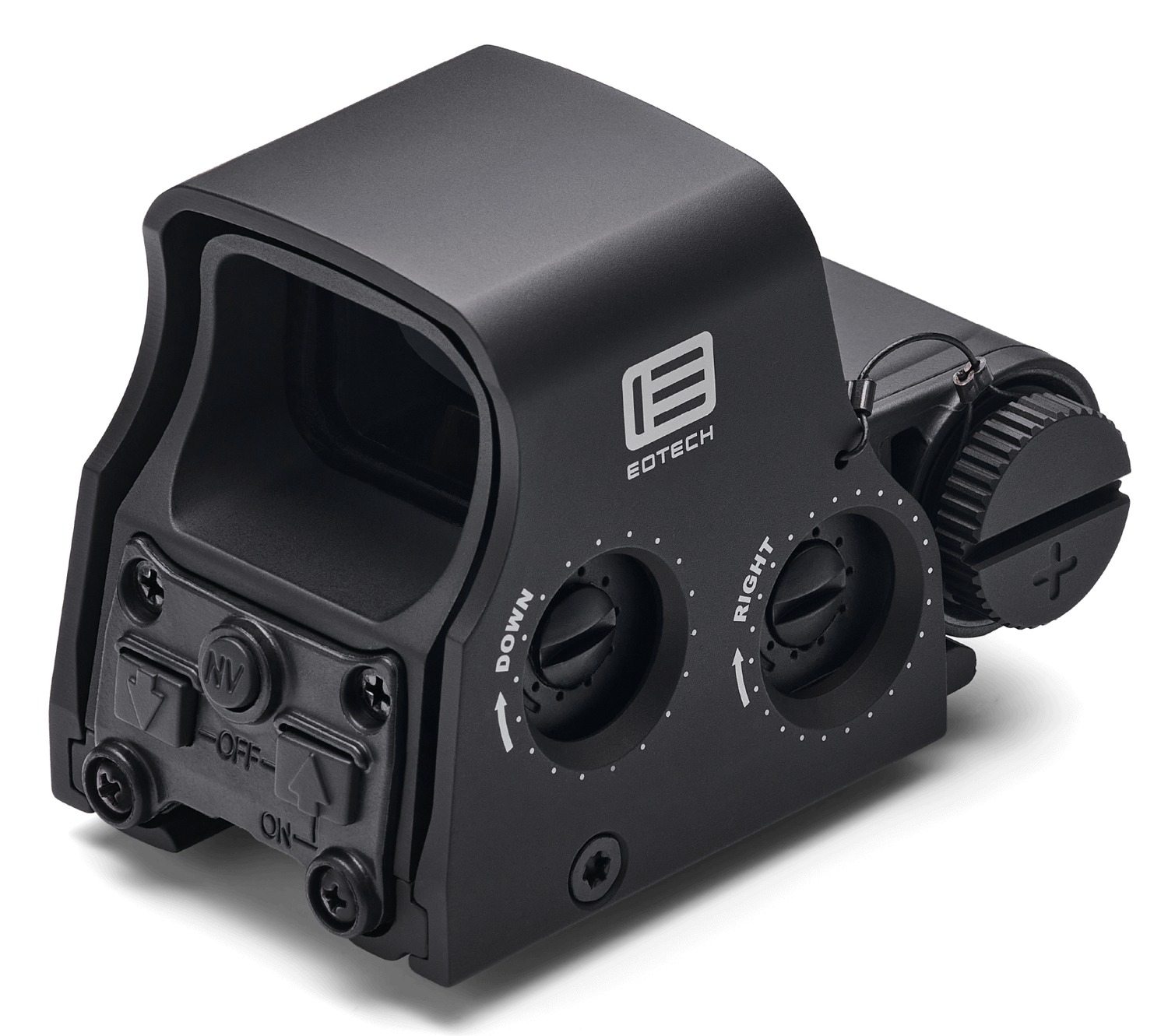 EOTech holographic weapon sight on white background