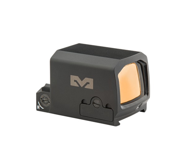 Compact red dot sight optic for firearms