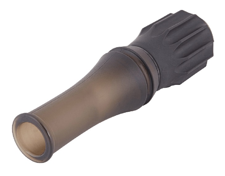 Compact handheld monocular with rubber grip