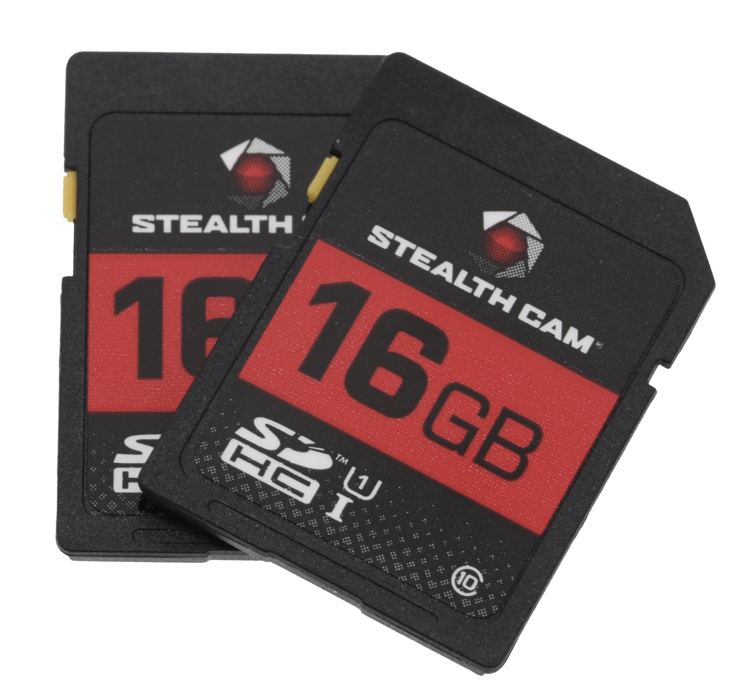 Two 16GB Stealth Cam SD cards
