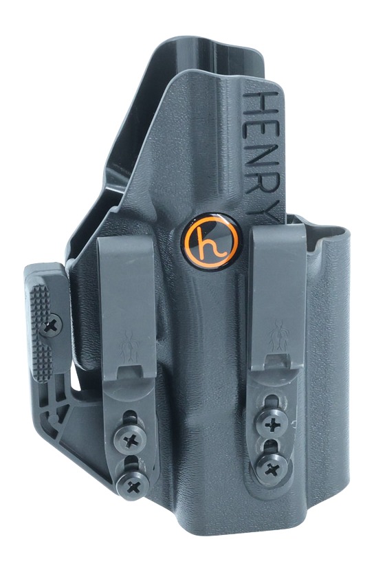Black Henry concealed carry holster with clips