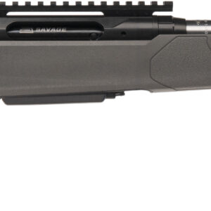 Savage bolt-action rifle with synthetic stock