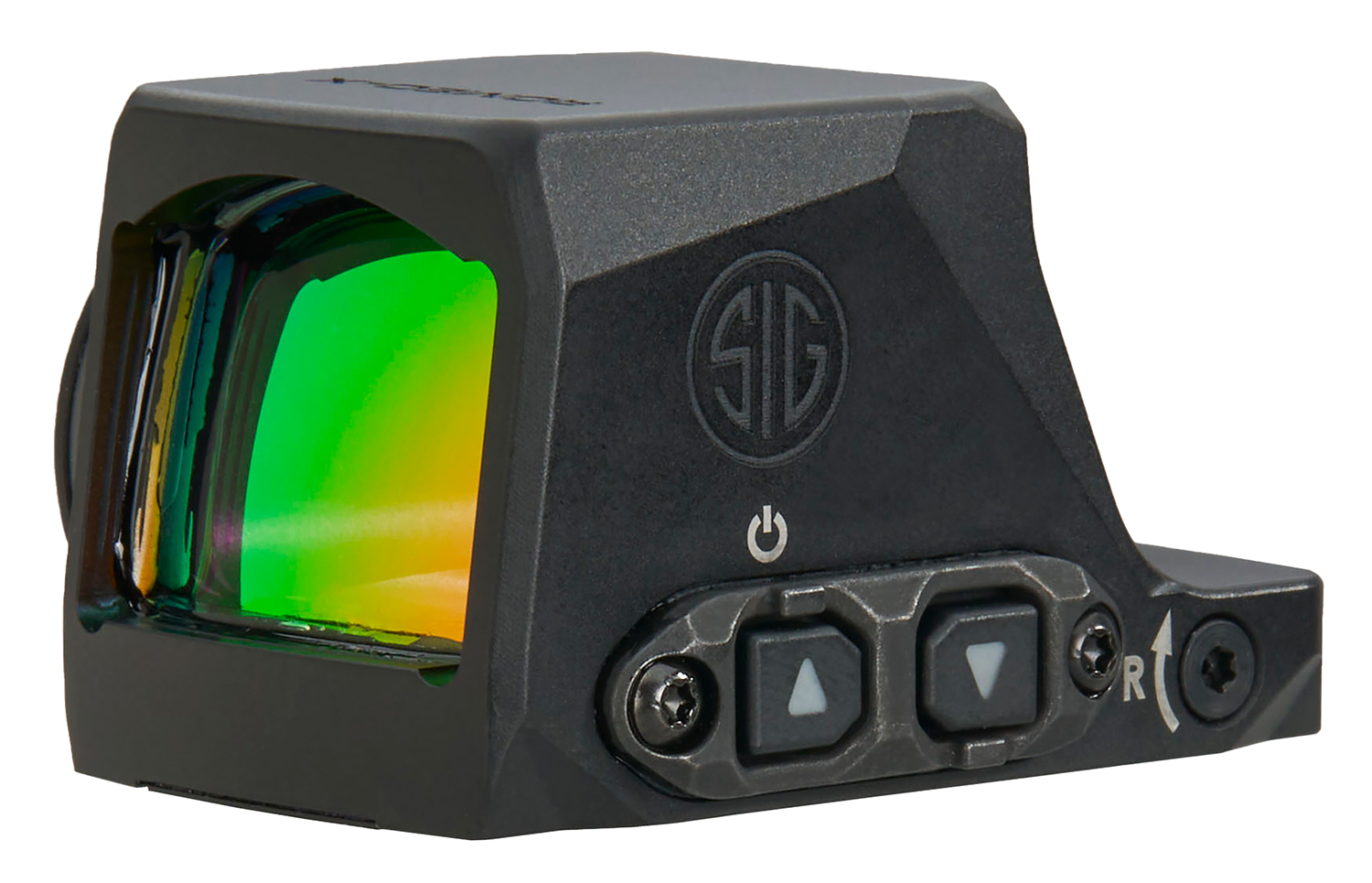 SIG Sauer reflex sight with green lens