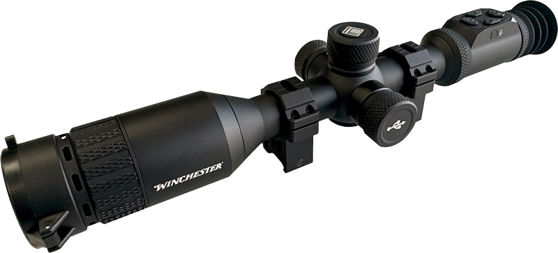 Winchester rifle scope with adjustment turrets