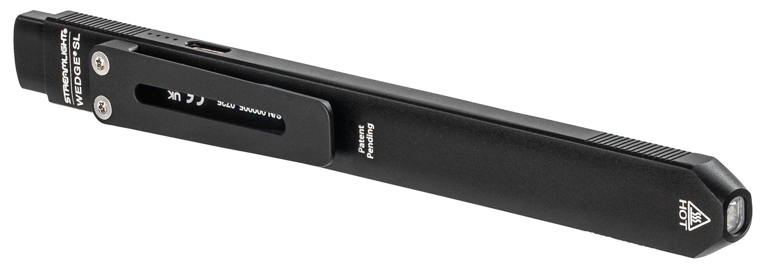 Slim black Streamlight Wedge SL flashlight