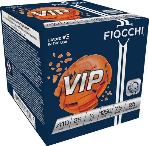 Fiocchi VIP 410 gauge shotgun shells box