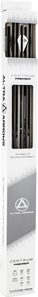ALTA ARROW Centrum Premier golf shafts packaging