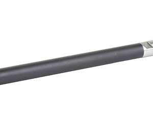 Black vape pen with silver ends