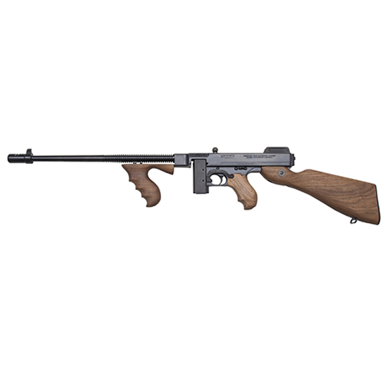 Vintage firearm with wooden components