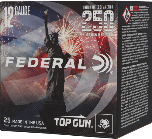 Federal Top Gun 12-gauge ammo anniversary box