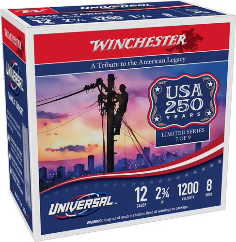 Winchester USA 250 limited edition shotgun shells box