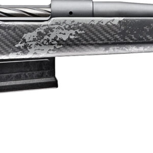 Bolt-action rifle with carbon fiber stock