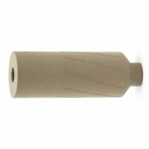 Beige plastic tapered furniture leg