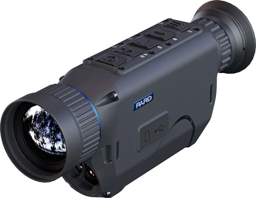 PARD handheld thermal monocular device on white background