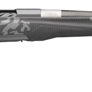 Right side view of a modern rifle