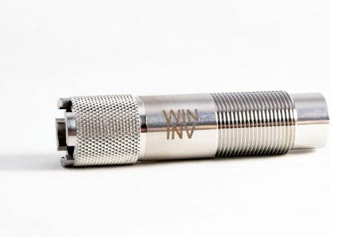 Stainless steel cylindrical vape device with knurled grip