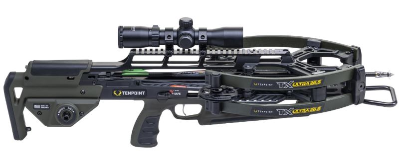 TenPoint TX Ultra 28 crossbow with scope