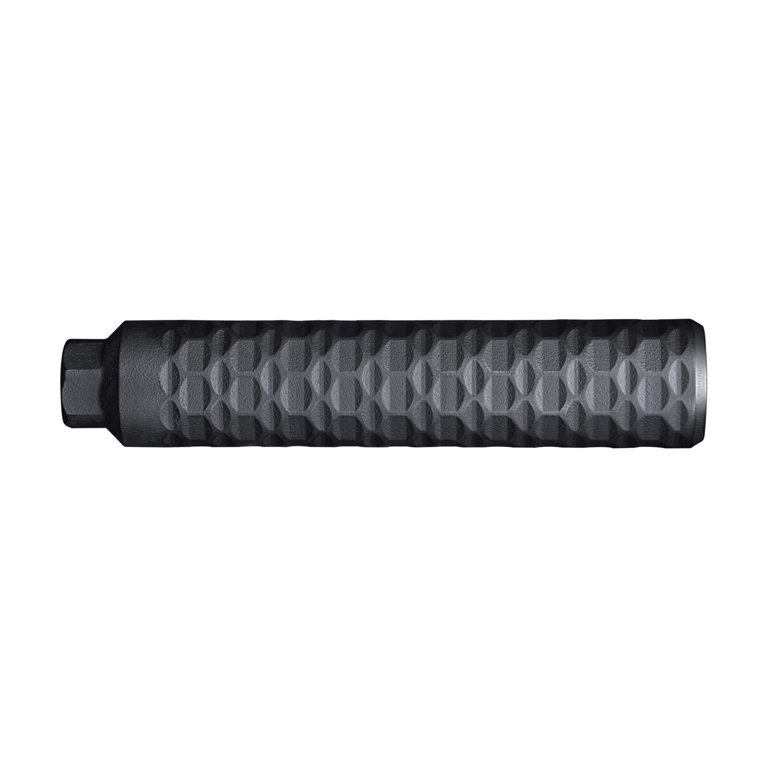 Black hex shank bit holder extension