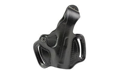 Black inside-the-waistband pistol holster