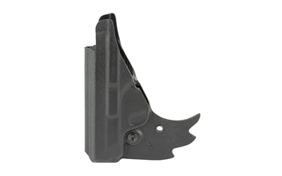 Black concealed carry pistol holster with claw attachment