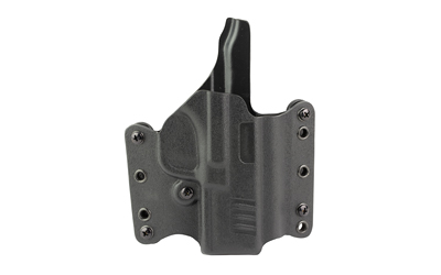 Black Kydex inside-the-waistband handgun holster