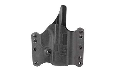 Black Kydex inside-the-waistband handgun holster