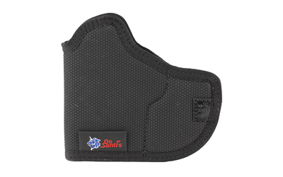 Black textured concealed carry handgun holster