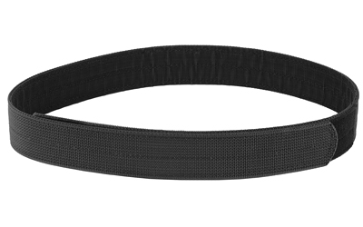 Black elastic belt for versatile use.