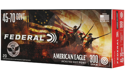 Federal American Eagle .45-70 Govt ammo box