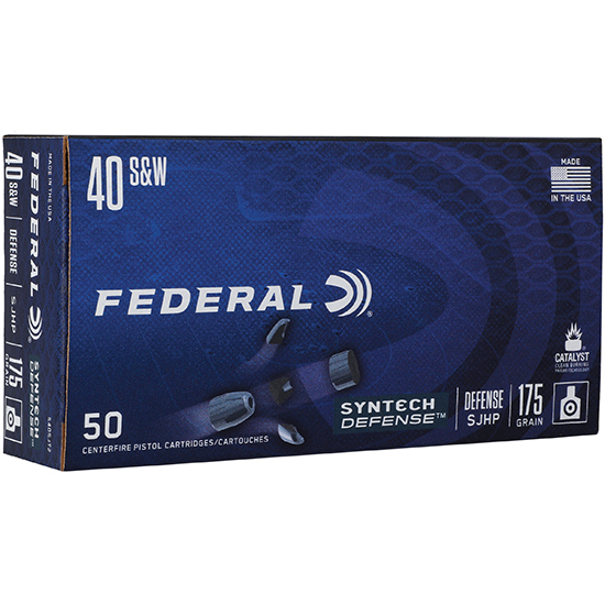 Federal Syntech Defense ammunition box