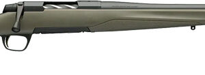 Bolt-action rifle with synthetic stock