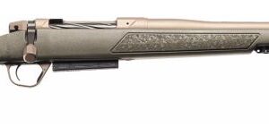 Bolt-action rifle isolated on white background