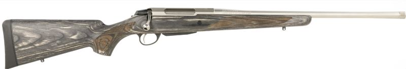 Side view of a modern rifle