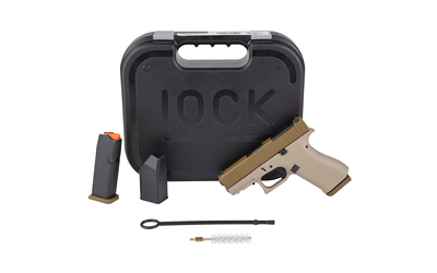 Glock pistol with case and accessories