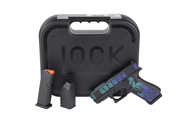 Glock pistol with case and magazines