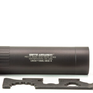 9mm suppressor with components and wrench