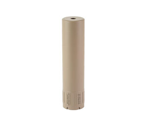 Beige cylindrical insulated water bottle on white background