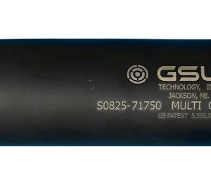 Black GSL multi-caliber firearm suppressor
