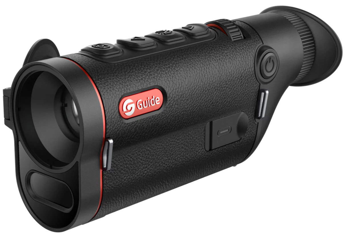 Guide handheld thermal monocular device