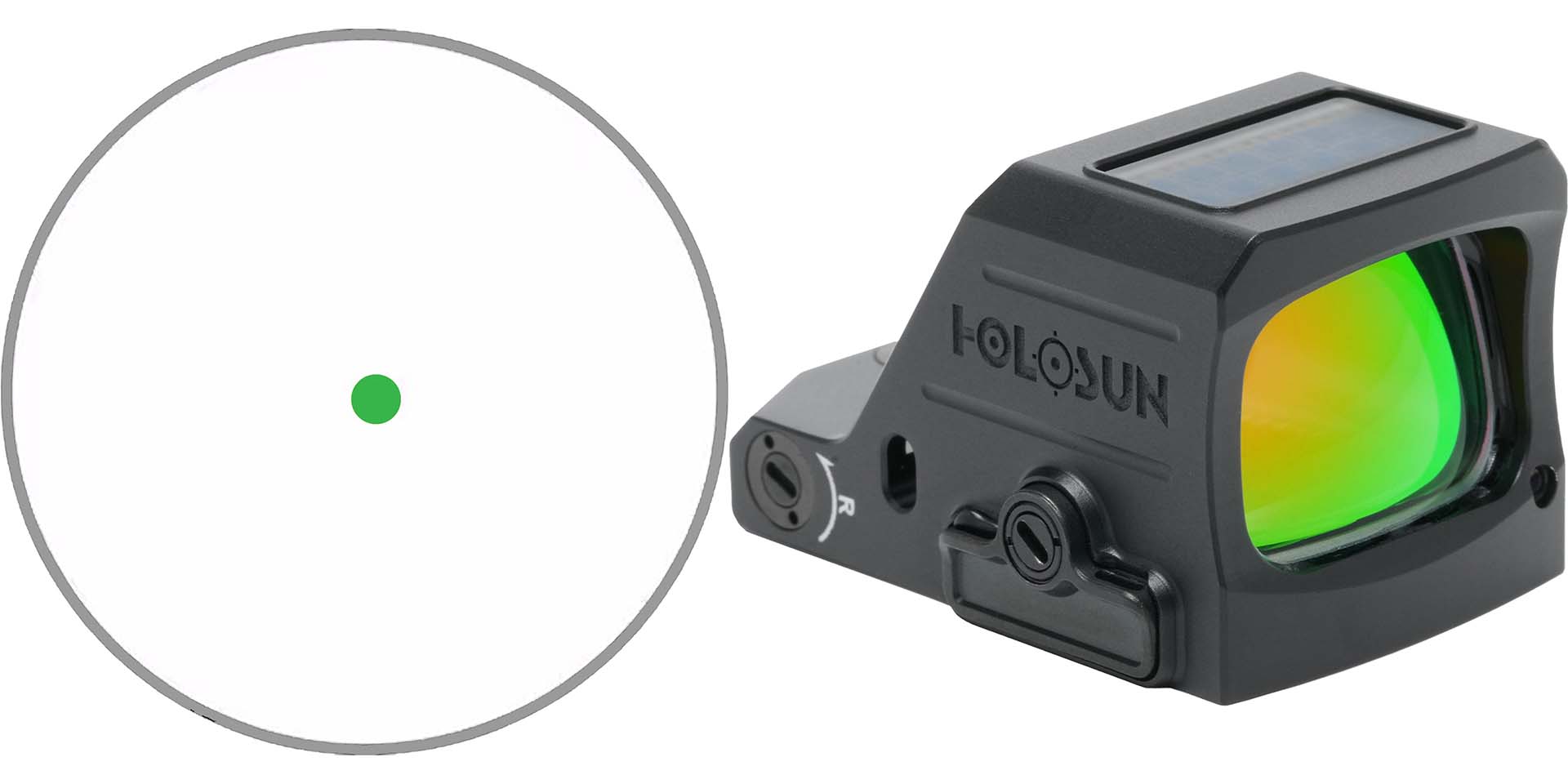 Holosun green dot reflex sight optic