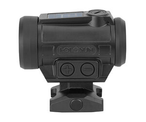 Compact black red dot sight optic