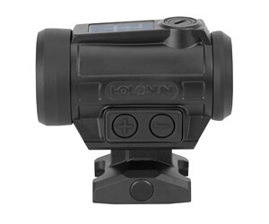 Compact black tactical red dot sight optic