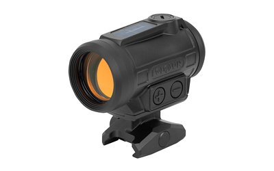 Compact black red dot sight optic