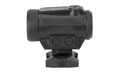 Compact black Holosun red dot sight optic