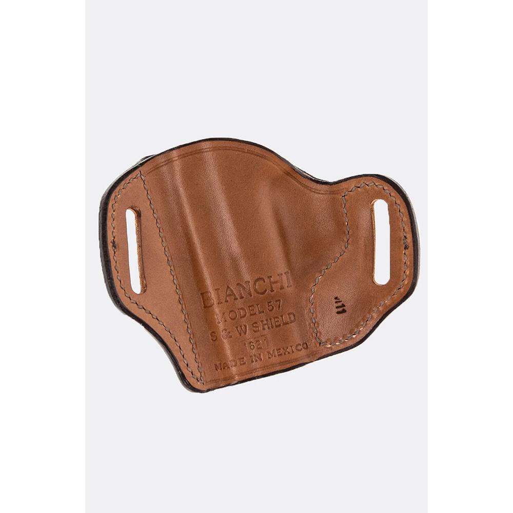 Bianchi leather holster for S&W Shield model 57.
