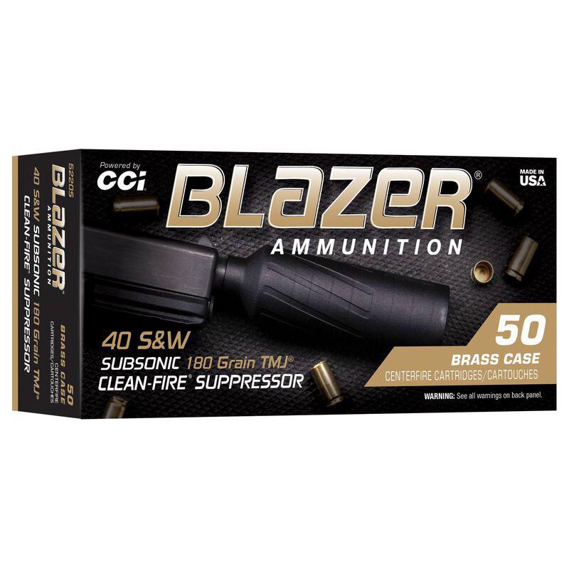 Box of Blazer ammunition for 40 S&W