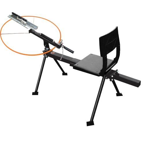 Rowing machine with adjustable resistance and seat.