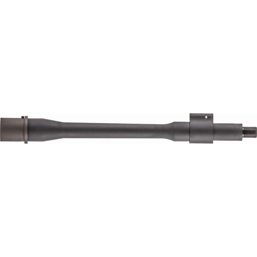 Metal industrial shaft with threaded end